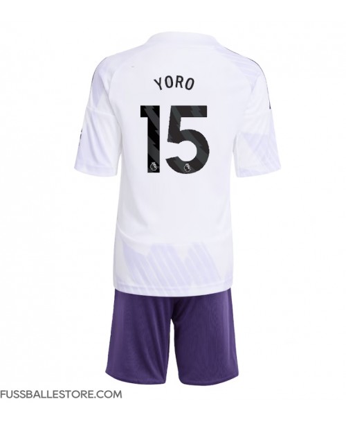 Günstige Manchester United Leny Yoro #15 Auswärts Trikotsatzt Kinder 2025-26 Kurzarm (+ Kurze Hosen) Günstige Manchester United Leny Yoro #15 Auswärts Trikotsatzt Kinder 2025-26 Kurzarm (+ Kurze Hosen)